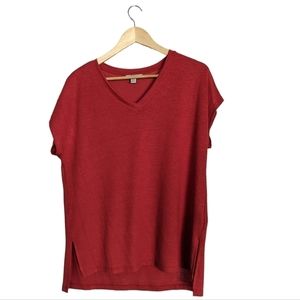 2/$15 Women's ORVIS Relaxed Fit Casual Basic SS Tee - Sz M